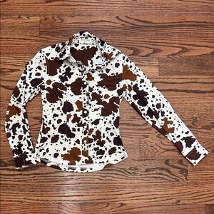Ranch Dressn Cow Print Rodeo Shirt
